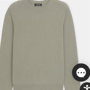 NAADAM Men's frost green Crewneck Sweater